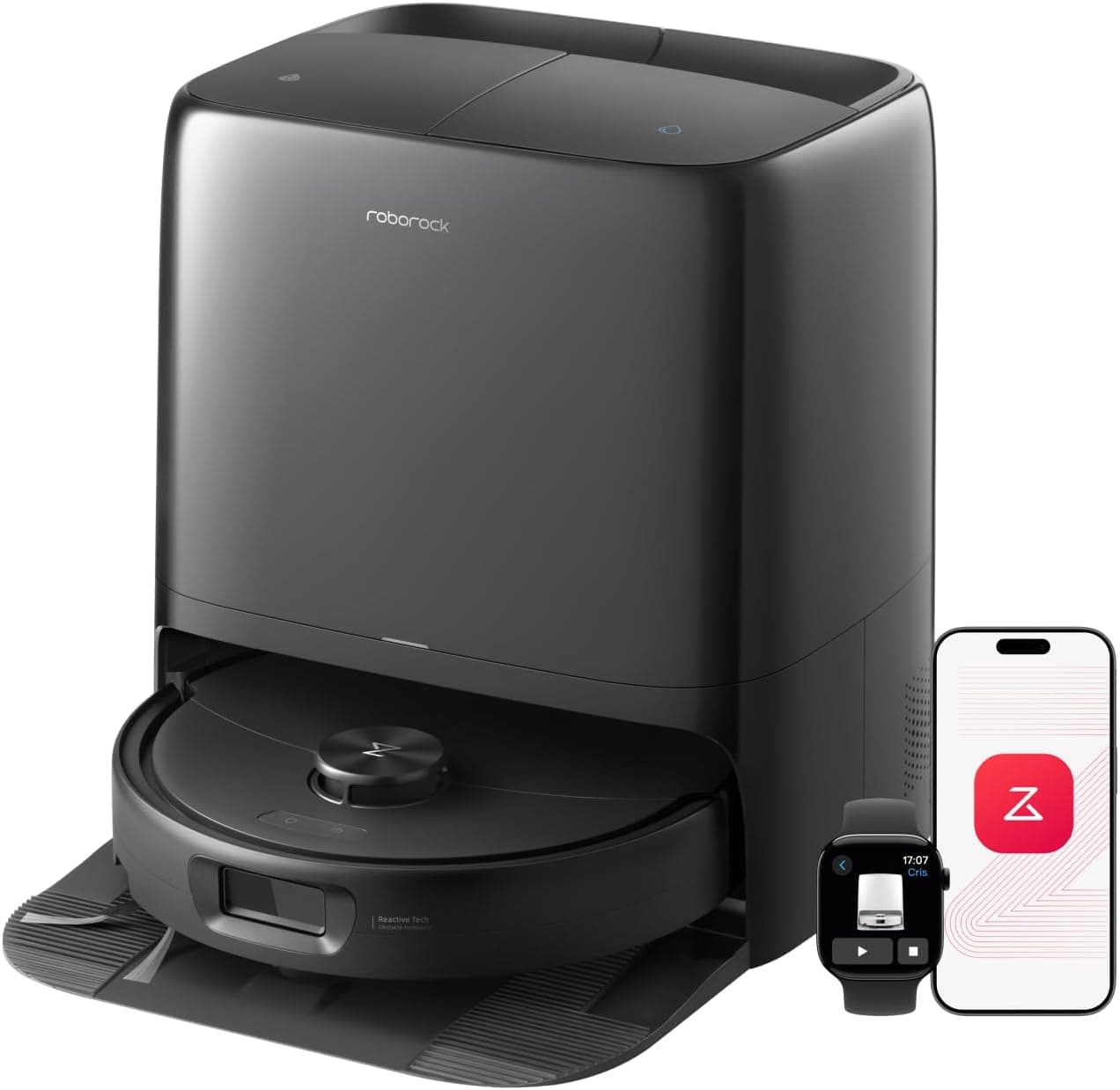 Roborock Qrevo 2 Pro Saugroboter mit Wischfunktion und Reinigungsstation