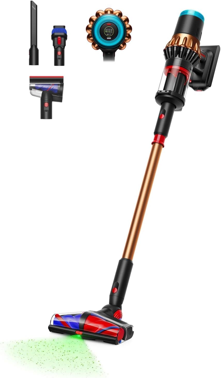 Dyson V16 Piston Animal Akku-Staubsauger, Schwarz/Kupfer – Produktansicht