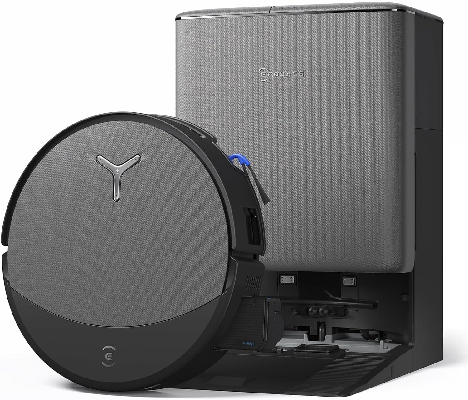 ECOVACS DEEBOT T90 PRO OMNI Saugroboter mit Wischfunktion, 30.000 Pa, PowerBoost & OMNI-Station