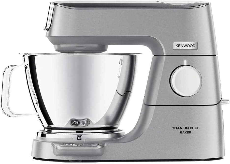 Kenwood Titanium Chef Baker Küchenmaschine, 1200 W, für Kneten, Rühren und Backen