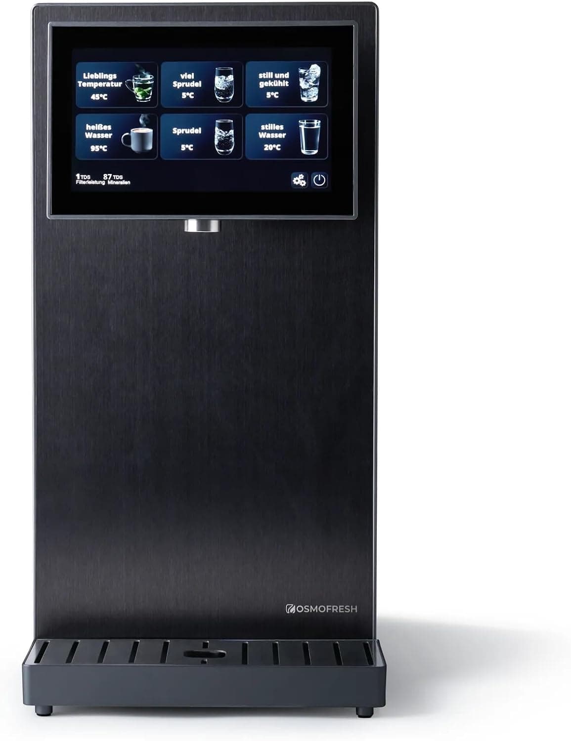 OsmoFresh Fusion Pro 2 Osmoseanlage mit Wassersprudler, Kühlung, Heißwasser und UV-C