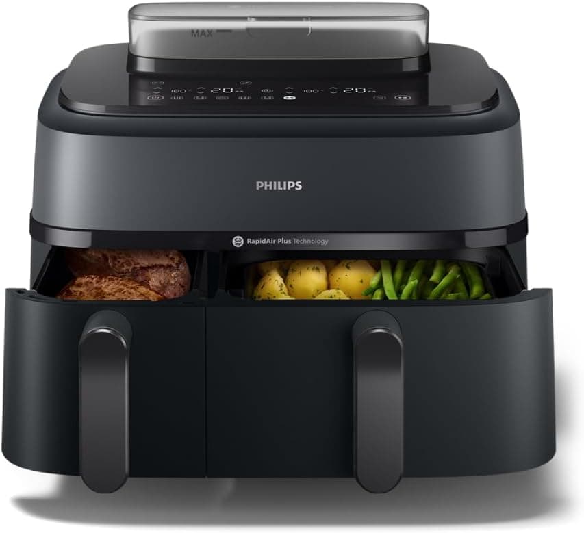 Philips Steam Airfryer 5000 Heißluftfritteuse mit Heißluft- und Dampfgarfunktion – Produktansicht