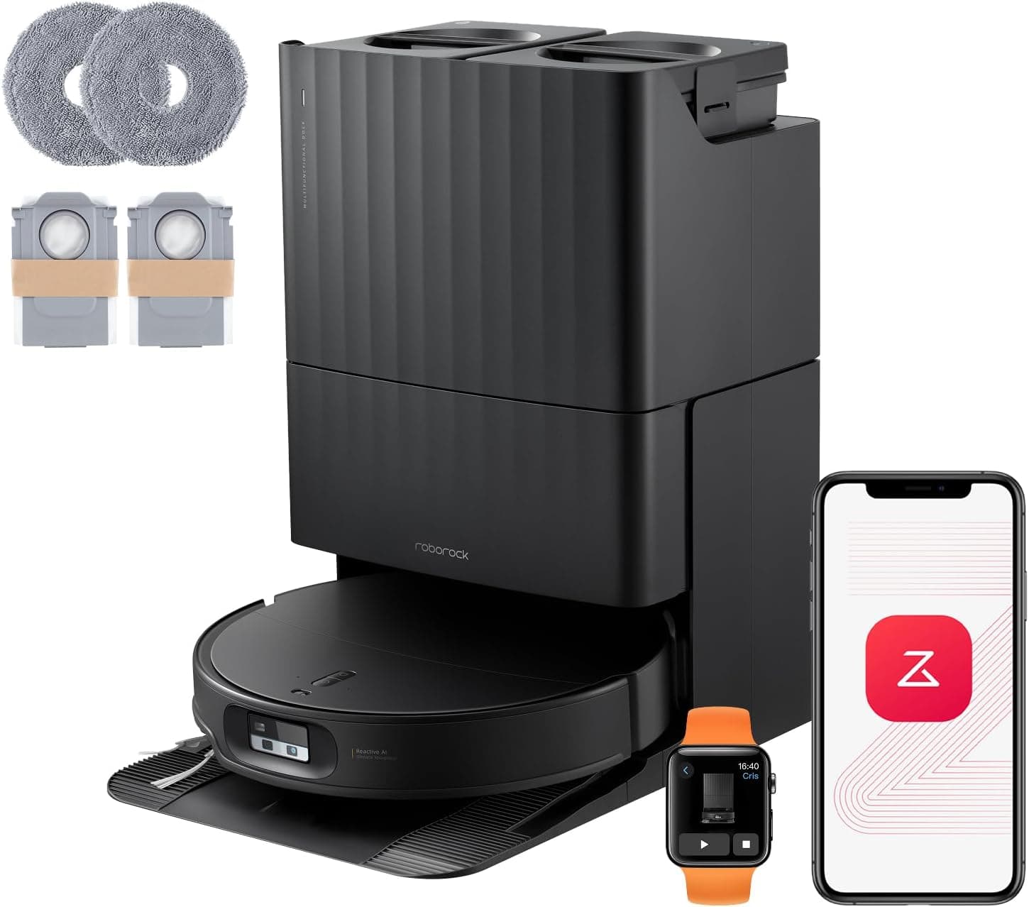 Roborock Qrevo Edge 2 Saug- und Wischroboter mit Dockingstation